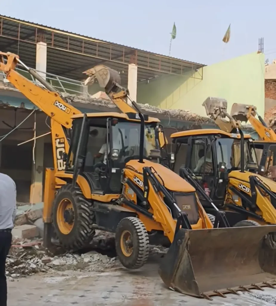 बरेली में बुलडोजर एक्शन