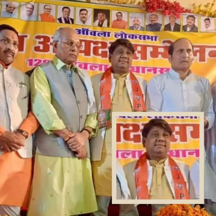 संदेश कन्नौजिया की भाजपा में एंट्री, रासुका, हत्या, रंगदारी के दर्ज हैं मुकदमे