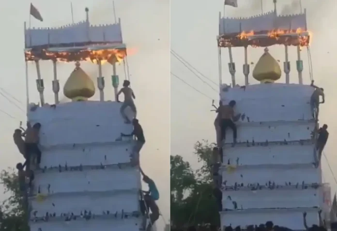 मानक से किया खेल, ताजियेदार जाएंगे जेल